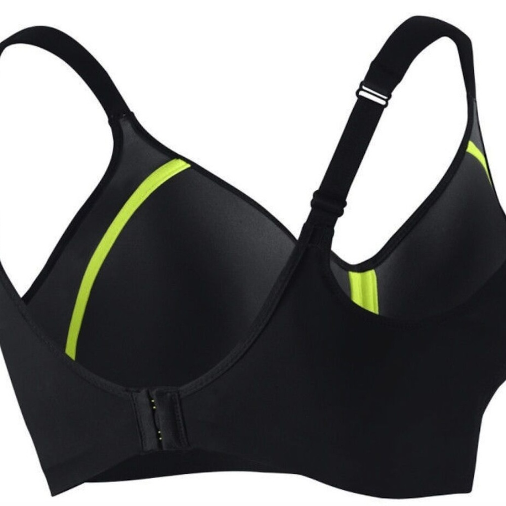 Nike Black Bra 38DD Pro Hero Sports High Support - Picture 5 of 5